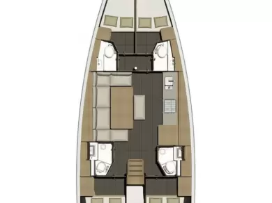 Boot mieten Seget Donji günstig Dufour 460 Grand Large