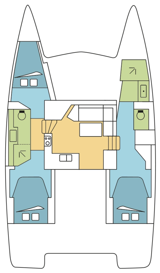 YachtCharter in Nassau - Fountaine Pajot Lucia 40 auf SamBoat