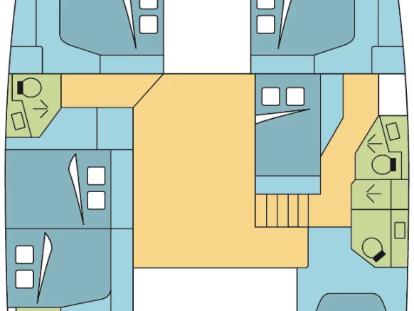 Vermietung Katamaran Fountaine Pajot mit Führerschein