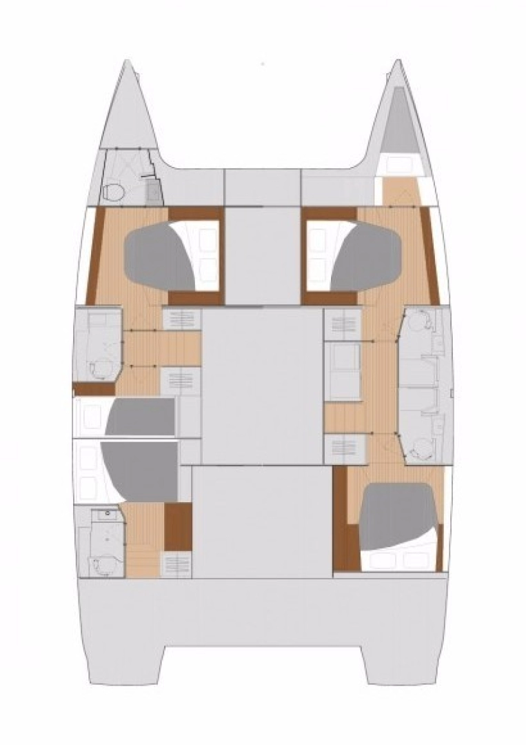 Katamaran mieten in Le Marin - Fountaine Pajot Saona 47