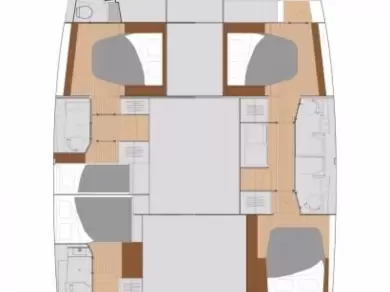 Katamaran mieten in Le Marin - Fountaine Pajot Saona 47