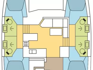 Vermietung Katamaran Lagoon mit Führerschein