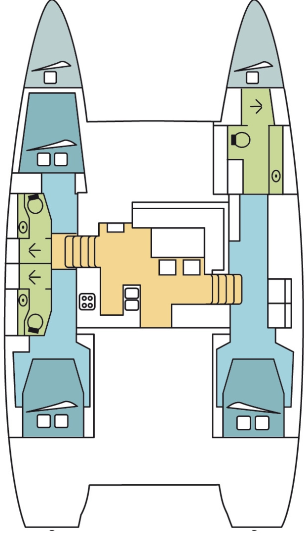 Boot mieten Parham Town günstig Lagoon 450 Sport Top