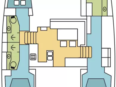 Boot mieten Parham Town günstig Lagoon 450 Sport Top