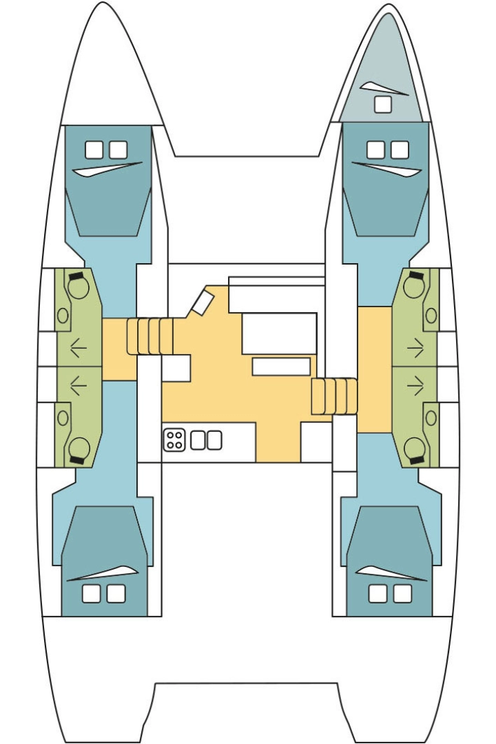 Katamaran mieten in Nassau - Lagoon Lagoon 46