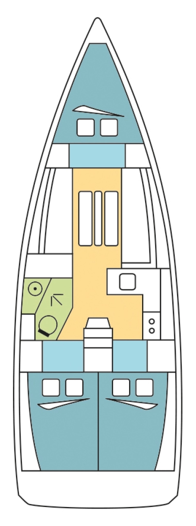 YachtCharter in Lefkáda - Jeanneau Sun Odyssey 349 auf SamBoat