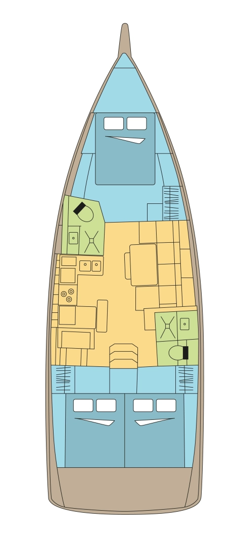 Ein Jeanneau Sun Odyssey 440 mieten in Parham Town