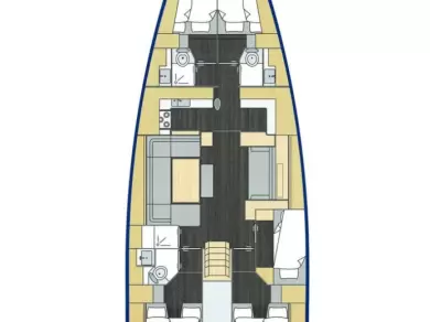YachtCharter in Pula - Bavaria Bavaria C57 Style - 5 + 1 cab. auf SamBoat