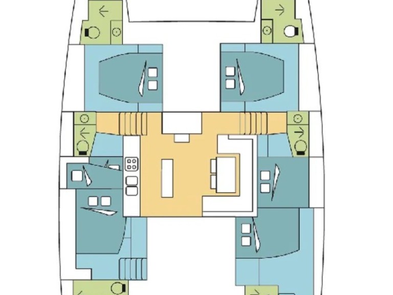 Vermietung Katamaran Lagoon mit Führerschein