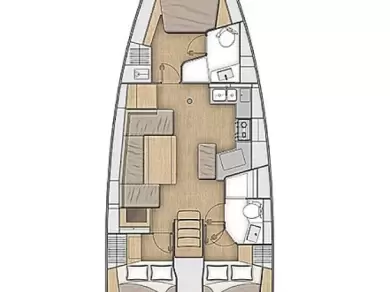 Boot mieten Lefkáda günstig Oceanis 40.1