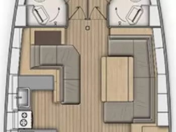 Vermietung Segelboot Bénéteau mit Führerschein