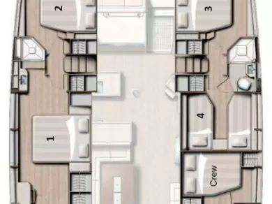 Katamaran mieten in Capo d'Orlando - Bali Bali 5.4