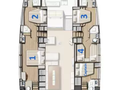 Bootsverleih Bali Bali 5.4 Capo d'Orlando Samboat