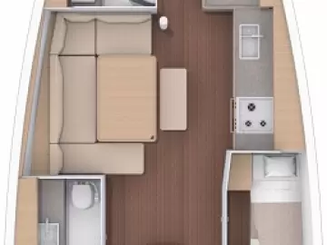 Ein Dufour Dufour 430 Grand Large mieten in Adaköy