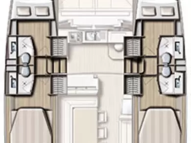 Vermietung Katamaran Bali mit Führerschein