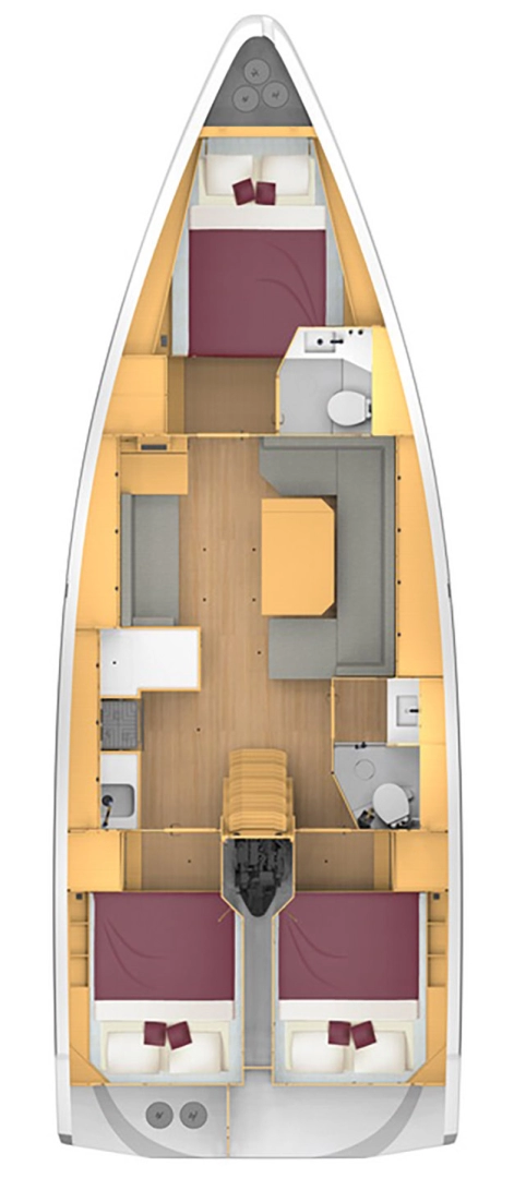 Ein Bavaria Bavaria C42 mieten in Zadar