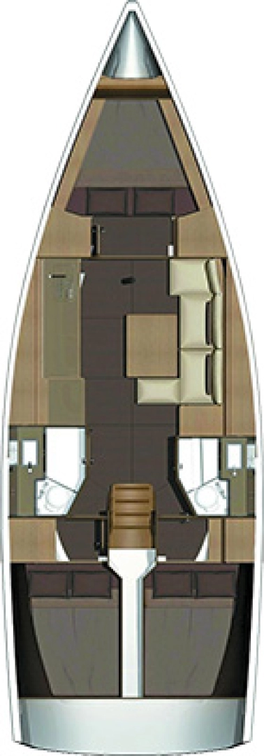 Ein Dufour Dufour 382 Grand Large mieten in Kos