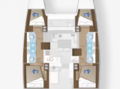 Vermietung Katamaran Lagoon mit Führerschein