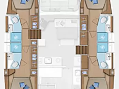 Katamaran mit oder ohne Skipper Lagoon mieten in Capo d'Orlando