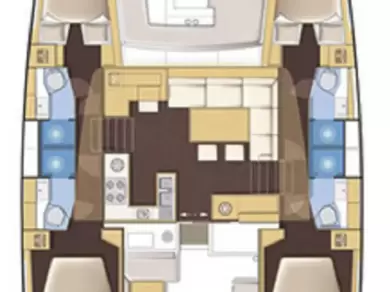 Lagoon Lagoon 450 F mieten Marmaris