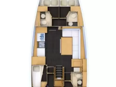 YachtCharter in Piso Livadi - Jeanneau Jeanneau 54 auf SamBoat