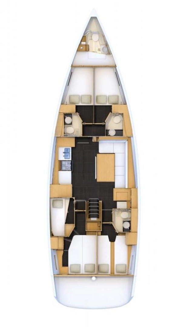 Segelboot mieten in Skiathos - Jeanneau Jeanneau 54