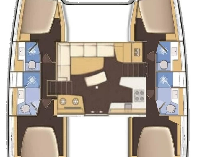 Bootsverleih Lagoon Lagoon 42 Lefkáda Samboat