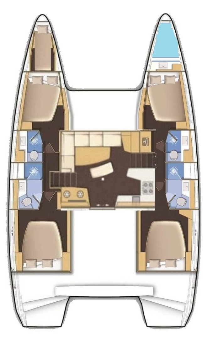 Bootsverleih Lagoon Lagoon 42 Lefkáda Samboat