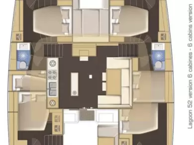 Boot mieten Ellinikó günstig Lagoon 52 F