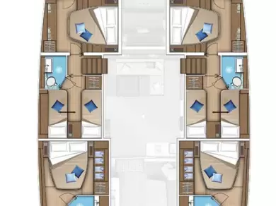 Katamaran mit oder ohne Skipper Lagoon mieten in Ellinikó