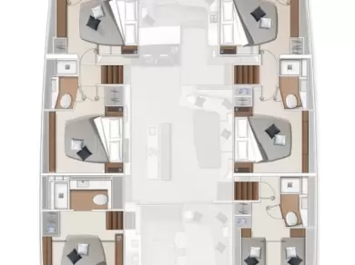 Boot mieten Ellinikó günstig Lagoon Sixty 7