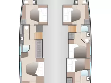 Vermietung Katamaran Fountaine Pajot mit Führerschein