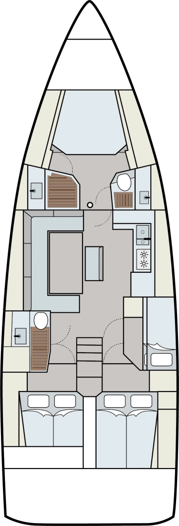 Segelboot mit oder ohne Skipper Dufour mieten in Frenchtown
