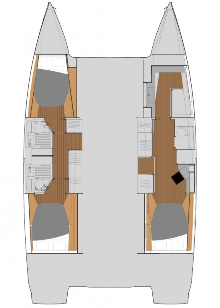 Vermietung Katamaran Fountaine Pajot mit Führerschein