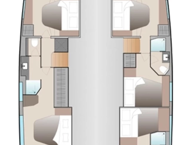 YachtCharter in Belize City - Fountaine Pajot Aura 51 auf SamBoat