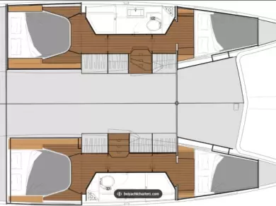 Vermietung Katamaran Fountaine Pajot mit Führerschein