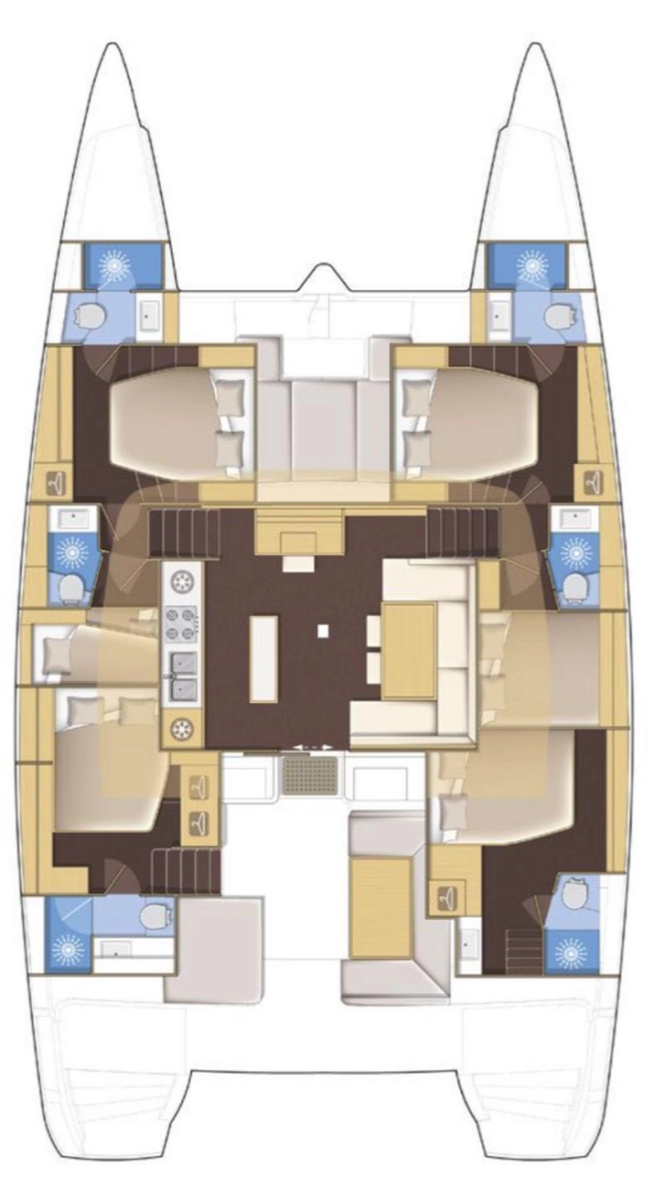 Katamaran mieten in Belize City - Lagoon Lagoon 52