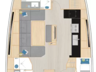 Vermietung Segelboot Hanse mit Führerschein