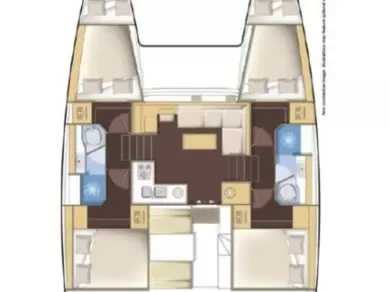 YachtCharter in Split - Lagoon Lagoon 39 auf SamBoat