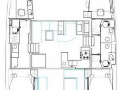 Vermietung Katamaran Nautitech mit Führerschein