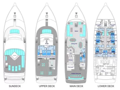 Yacht mieten in Malé - Custom Made MY Honors Legacy