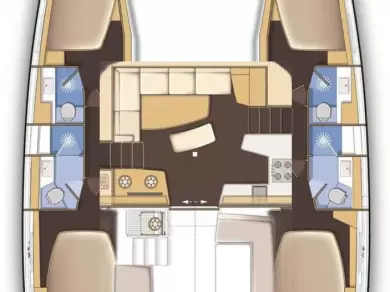 Vermietung Katamaran Lagoon mit Führerschein