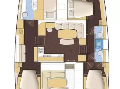 YachtCharter in Rogoznica - Lagoon Lagoon 421 auf SamBoat