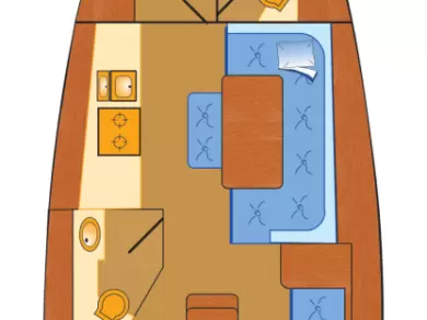 Vermietung Segelboot Bavaria mit Führerschein