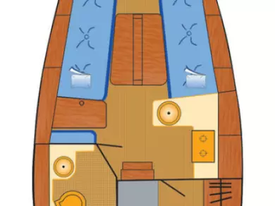 Vermietung Segelboot Hanse mit Führerschein