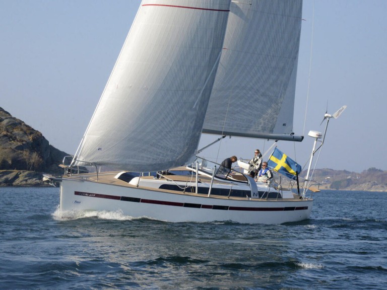 Najad, Yachts of Sweden Najad N395 AC mieten Heiligenhafen
