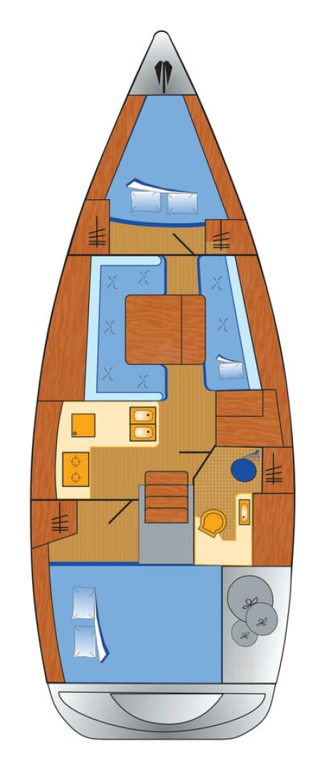 YachtCharter in Heiligenhafen - Bénéteau Oceanis 34.2 auf SamBoat