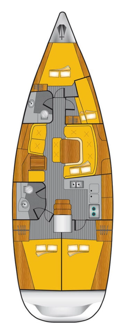 Jeanneau Sun Odyssey 43 mieten Flensburg