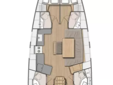 Segelboot mieten in Cala d'Or - Bénéteau Oceanis 46.1