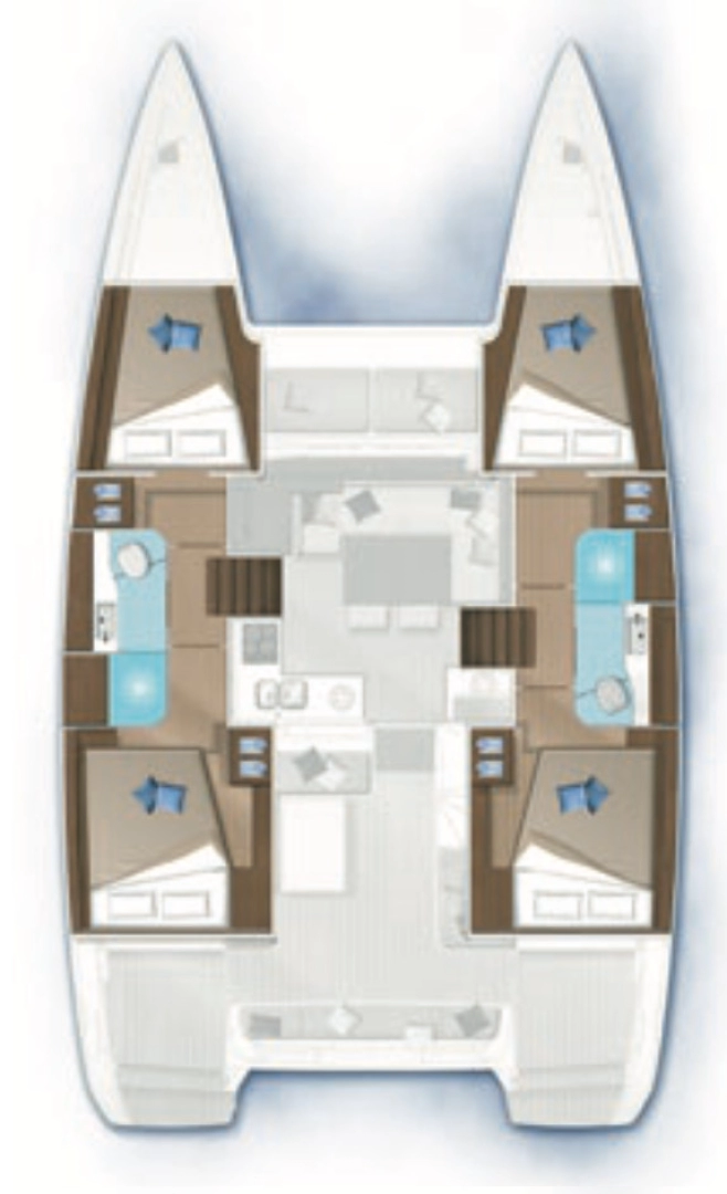 Katamaran mit oder ohne Skipper Lagoon mieten in Paraty